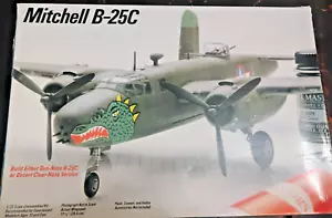 Vintage Testors, Italeri 1/72 Mitchel B-25C Kit 699 Open box, parts sealed. - Picture 1 of 9