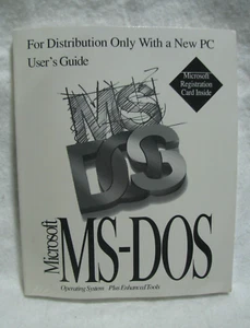 MS-DOS Operating System Plus Advanced Tools Manual COA Disks Sealed! - Picture 1 of 3
