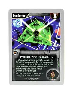 Netrunner CCG: a prueba de arte (incubadora v1.0) sin firmar, WOTC ONR - Imagen 1 de 2