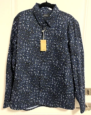 A.P.C. Men's Surchemise Mathys Overshirt - Size XXL - MRSP$415 - Image 1 of 4