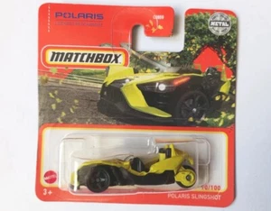Matchbox 1:64 ©2018 #90 Polaris Slingshot gelb/schwarz MB1186 HFT11 NEU OVP - Bild 1 von 5
