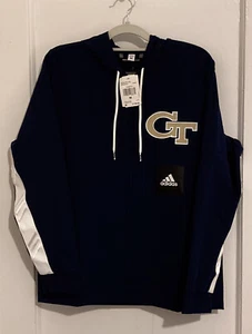 GEORGIA TECH YELLOW JACKETS ADIDAS JACKET WOMENS MEDIUM BRAND NEW NWT - Picture 1 of 5