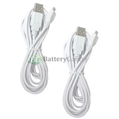 2 NEW Micro USB 10FT Charger Cable for Phone LG Phoenix G2 G3 G4 K3 K4 K7 K8 K10 - Image 1 of 4