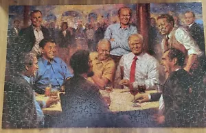 The Republican Club Puzzle 550 Pezzi 15" X 24" Arte di Andy Thomas - Foto 1 di 18
