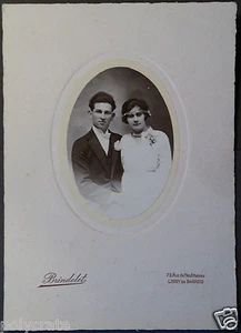 Foto Antigua Retrato Pareja Boda - An. 40 - Picture 1 of 1