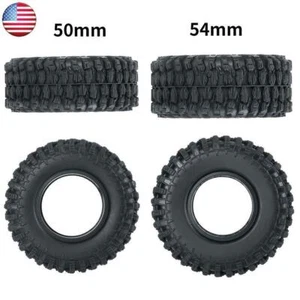 FLYXM 1.0" Wheel Tires For RC 1:24 Axial SCX24 90081 AXI00001/2 C10 B-17 RC Car - Picture 1 of 15
