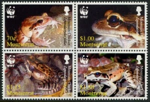 Montserrat - 2006 WWF 'MOUNTAIN CHICKEN' Bloque de 4 MNH [E7198] - Imagen 1 de 1