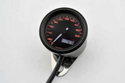 DAYTONA VELONA, Digitaler Tachometer Speedometer, bis 200 km/h,  rund Ø48 mm, sc - Bild 1 von 3