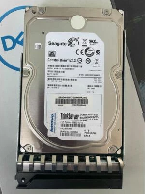1pcs Lenovo 4XB0G45715 03T7868 03X4440 ST4000NM0033 server hard drive /With Tray - Image 1 of 2