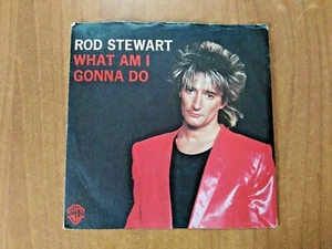7" 45 giri ROD STEWART - WHAT AM I GONNA DO / DANCIN' ALONE 1983 - Foto 1 di 1