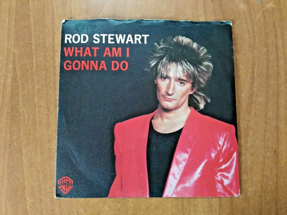 7" 45 giri ROD STEWART - WHAT AM I GONNA DO / DANCIN' ALONE 1983 - Immagine 1 di 1