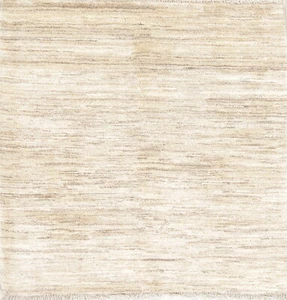 Excellent Vintage Modern Gabbeh Zollanvari Earth-ton Hand-knotted Area Rug 4'x5' - Picture 1 of 12