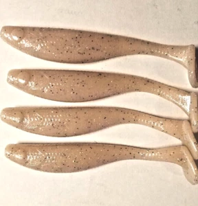 4" Swimbait, Pink Lady, 4er Pack, Dee's Baits - Bild 1 von 1