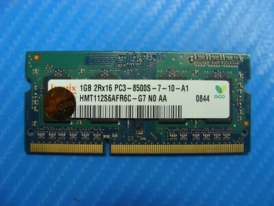 MacBook Pro 13" A1278 Early 2010 MC374LL/A SO-DIMM Memory Ram 1GB PC3-8500S - Image 1 of 2
