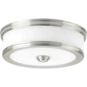 Progress Lighting Bezel 10” LED Flush Mount Brushed Nickel Finish P350085-009-30 - Picture 1 of 2