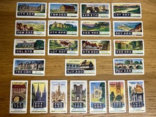 VINTAGE TEA CARDS LAMBERTS OF NORWICH CAR REGISTRATION NOS Ser.2  22 of 25 cards