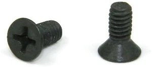 Black Oxide Stainless Phillips Flat Head Machine Screw  10-32 x 1/2, Qty 25 - Picture 1 of 3