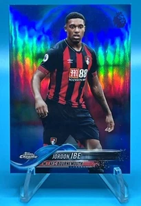 Difícil de encontrar 2018-19 Topps cromo Premier League - refractor azul #14 Jordon Ibe/150 radiocontrol - Imagen 1 de 2