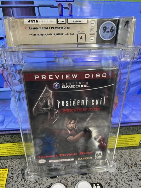 Resident Evil 4 GameCube Black Label Wata 9.6 A Brand New Sealed - First  Print