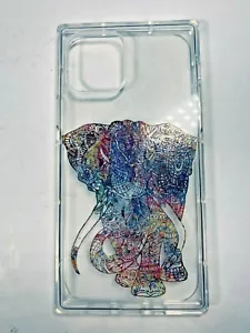 Protective Case compatible with iPhone 12 Pro Max 6.7" Clear Elephant - Picture 1 of 3