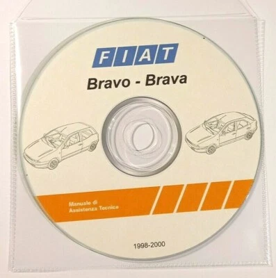 CD MANUALE OFFICINA FIAT BRAVO BRAVA 1.2-1.6-1.8 16V-1.4 12V-1.9-JTD-TD 2.0 20V* - Immagine 1 di 4