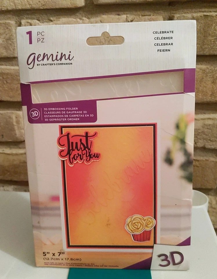 Love Embossing Folder Words Crafter's Companion Folders 3d 5x7