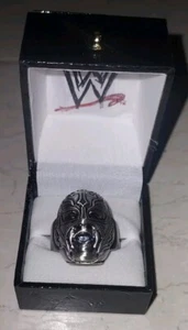 WWF WWE Ray Mysterio Metal Face Ring W/Box NM - Picture 1 of 7