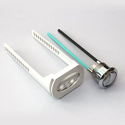 Dual Flush Push Button For Ideal Standard E4447AA Backplate Assembly Twico Valve - Image 1 of 3