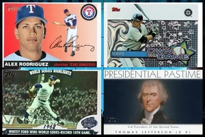 2004 Topps/Upper Deck Baseball Inserts & Base - Actual Scans of the Cards U Pick - Picture 1 of 96