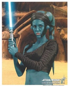 Aayla Secura Official Pix 8x10 Licensed Photo Star Wars Celebration VI - Picture 1 of 1