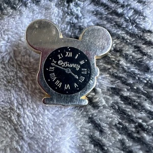 Disney Pin Disneyland Mickey face clock Arthus Bertrand - Picture 1 of 3