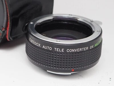 Kenlock MC 2x Teleconverter Lens fits Pentax K Camera Mount PK81 - Image 1 of 4