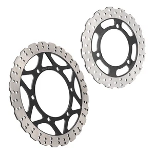 Front Rear Brake Disc Set For Kawasaki Ninja 250 R EX250 2008 - 2012 - Picture 1 of 11