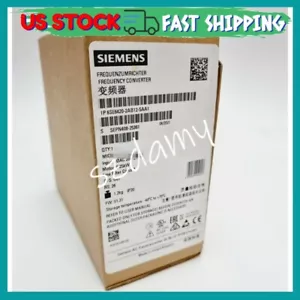 Siemens 6SE6420-2AB12-5AA1 MICROMASTER 420 6SE6 420-2AB12-5AA1 in scatola - Foto 1 di 1