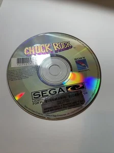 Chuck Rock (Sega CD, 1992) Game Disc Only Loose Tested - Picture 1 of 2