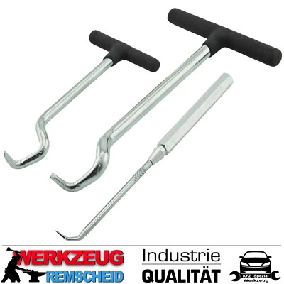 SATRA 3-tlg Wellen Dichtring Simmerring Abzieher O-Ring Demontage Haken Werkzeug Set