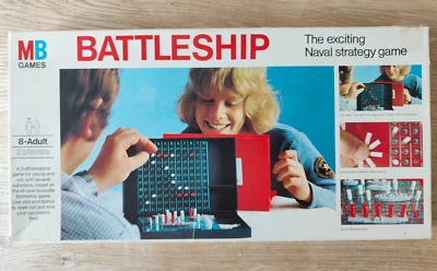 MB Games Battleship Naval Strategy Game 1975 Retro Board Game Complete - Image 1 of 4