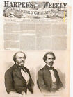 Harper's Weekly Page Cover Civil War John Van Buren (Martin Kinderhook NY) 1863