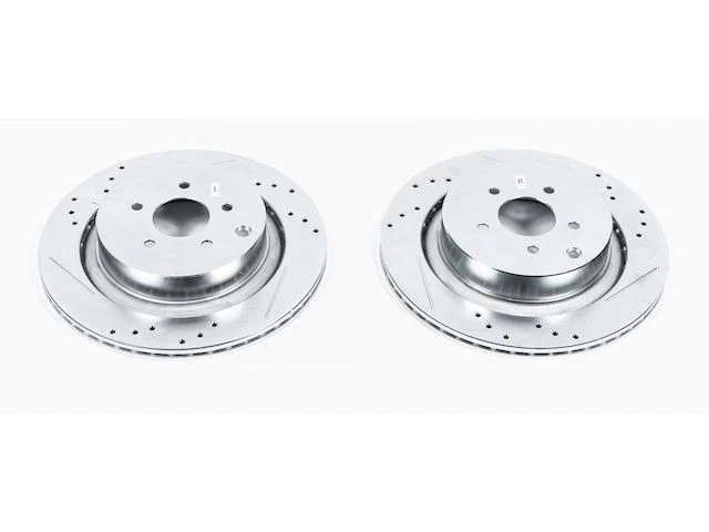 Rear Brake Rotor Set For Infiniti Q50 M56 FX50 Q60 QX70 M35h M37 Q70 Q70L DP97W3 - Image 1 of 1