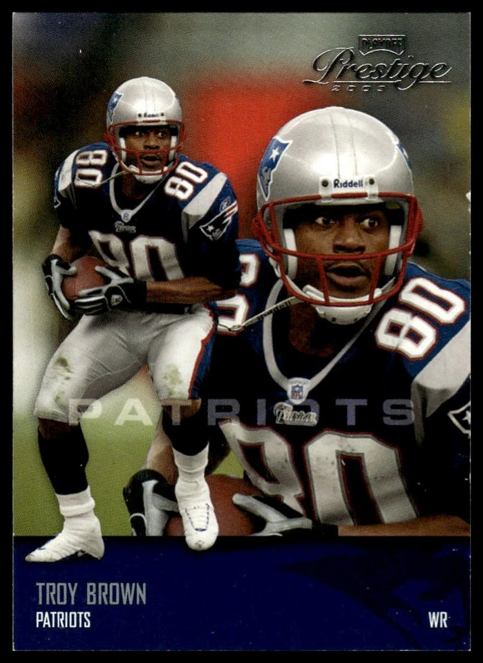 2003 Playoff Prestige #85 Troy Brown [GOATCARDS] - Image 1 of 2