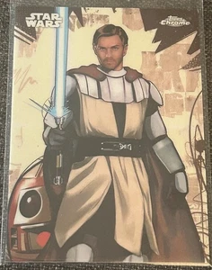 OBI-WAN KENOBI 2025 TOPPS CHROME STAR WARS GALACTIC GRAFFITI CASE HIT SSP - Picture 1 of 1
