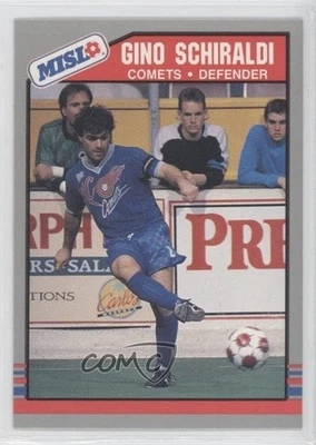 1989-90 Pacific MISL Gino Schiraldi #65 дебютант RC - Изображение 1 из 2