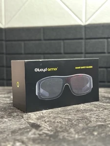 Gafas de seguridad inteligentes Lucyd Armor marco Bluetooth TR90 - nueva caja abierta - Imagen 1 de 5