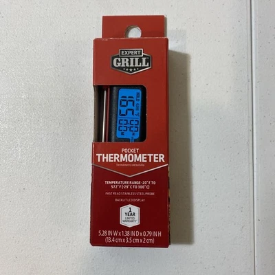 Expert Grill Instant-Read Meat Thermometer Wireless Digital Food Thermometer - Image 1 of 4