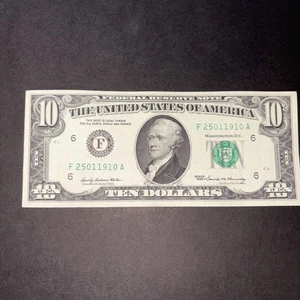1969 $10 Ten Dollar Bill Federal Reserve Note EXCELLENT CONDITION! - Picture 1 of 2