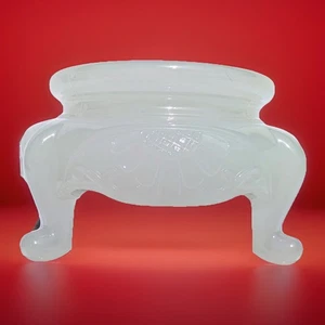 Beaumont Glas chinesischer Stil Clambroth Borsten Sockel Vase Ständer - Bild 1 von 7