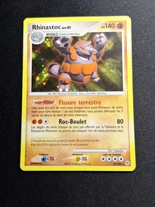 Swirl Rhinastoc 12/130 Holo DP Diamant et Perle Carte Pokémon FR - Picture 1 of 5