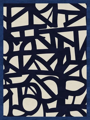 The border made of Viscose adds a luxurious feel with its lustrous appearance. - Image 1 of 3