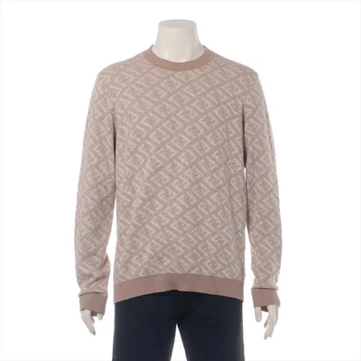 Fendi ZUCCa 22 Años Algodón Tejido 48 Hombre Beige FZX005 Marca Etiqueta Reparación Disponible Foto 1 de 4