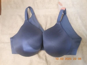 W - Neu mit Etikett / Cacique / 42C / RÜCKENGLATTER / LEICHT GEFÜTTERT / BLAU / EINZELHANDEL 54,95 $ 💙 - Bild 1 von 8